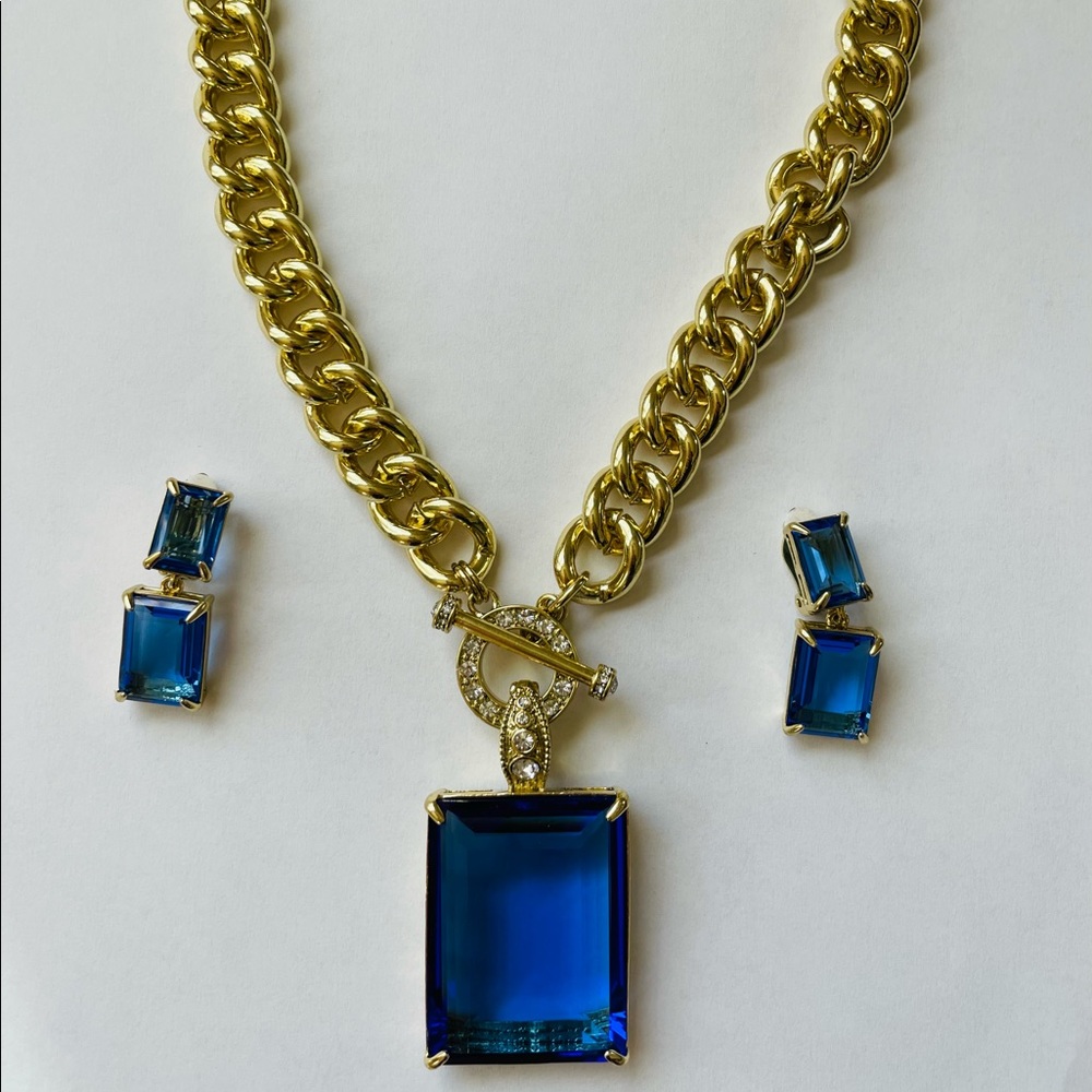 NIB Heidi Daus “Hot Rocks” Jewelry Set